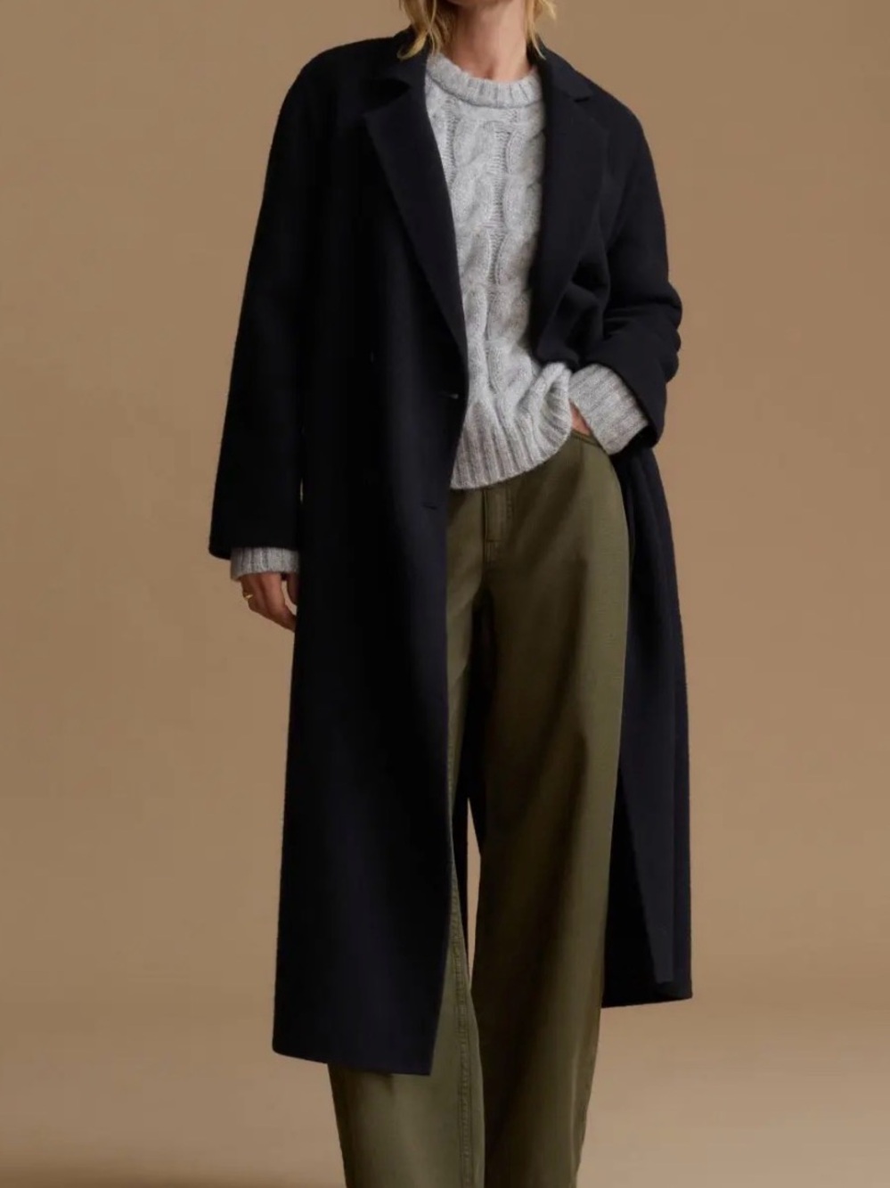 Jenni Kayne
Olivia Wool Blend Coat in Black